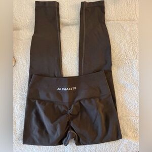 Alphalete Brown Leggings